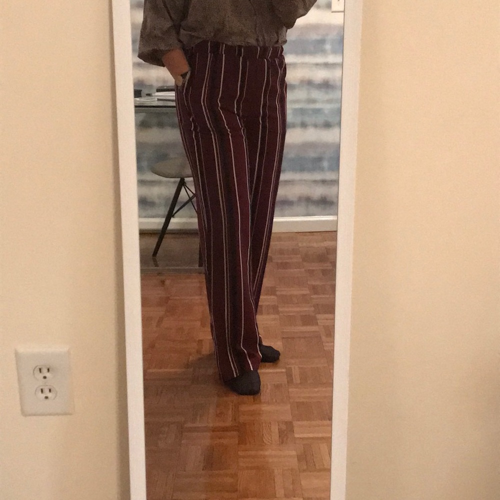 Flared summer pants